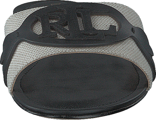 Alegra Canvas-Leather Slide Sandal Natural / Black - Bild 4