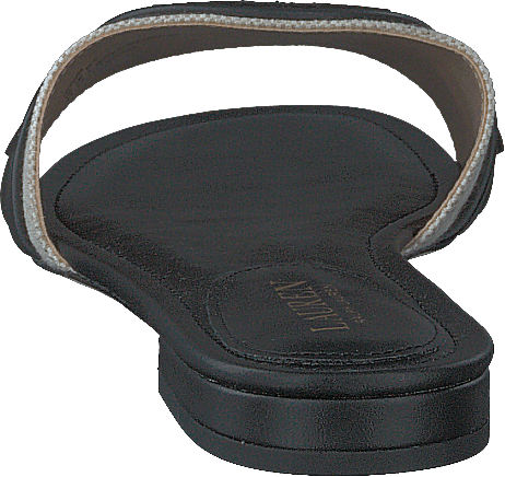 Alegra Canvas-Leather Slide Sandal Natural / Black - Bild 5