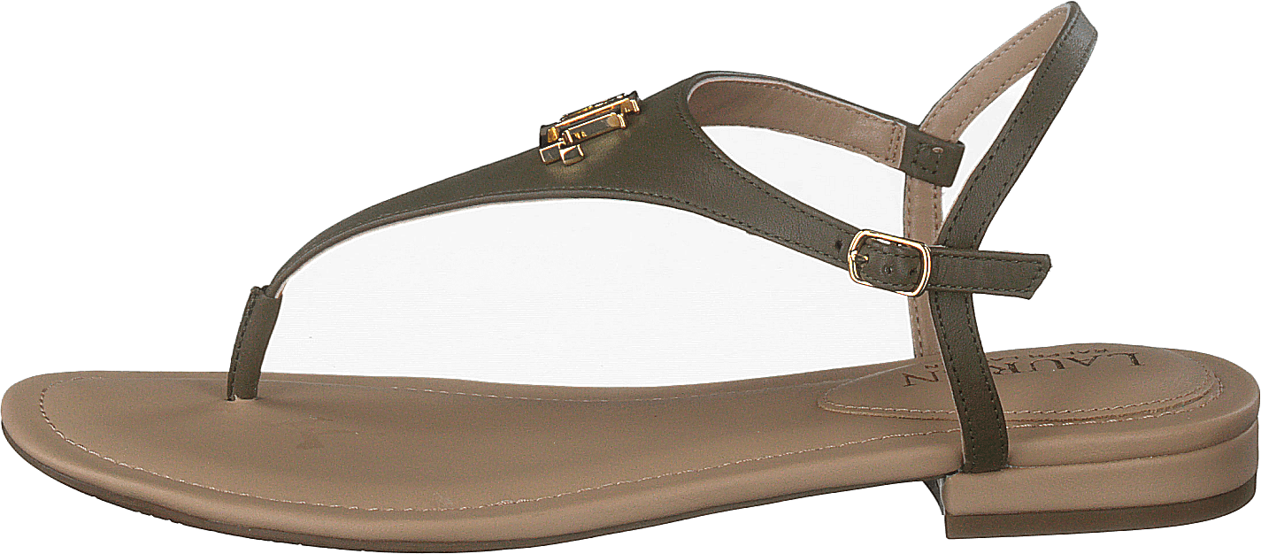 Ellington-sandals-flat Sandal Sage, Female, Shoes, Sandals and Slippers, sandals, Brown, UK 4,5