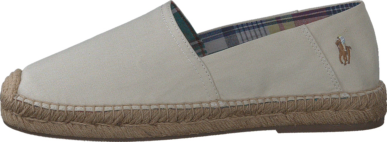 Cevio Cotton Canvas Espadrille Birch, Male, Shoes, Flats, slip-on, Grey, UK 11