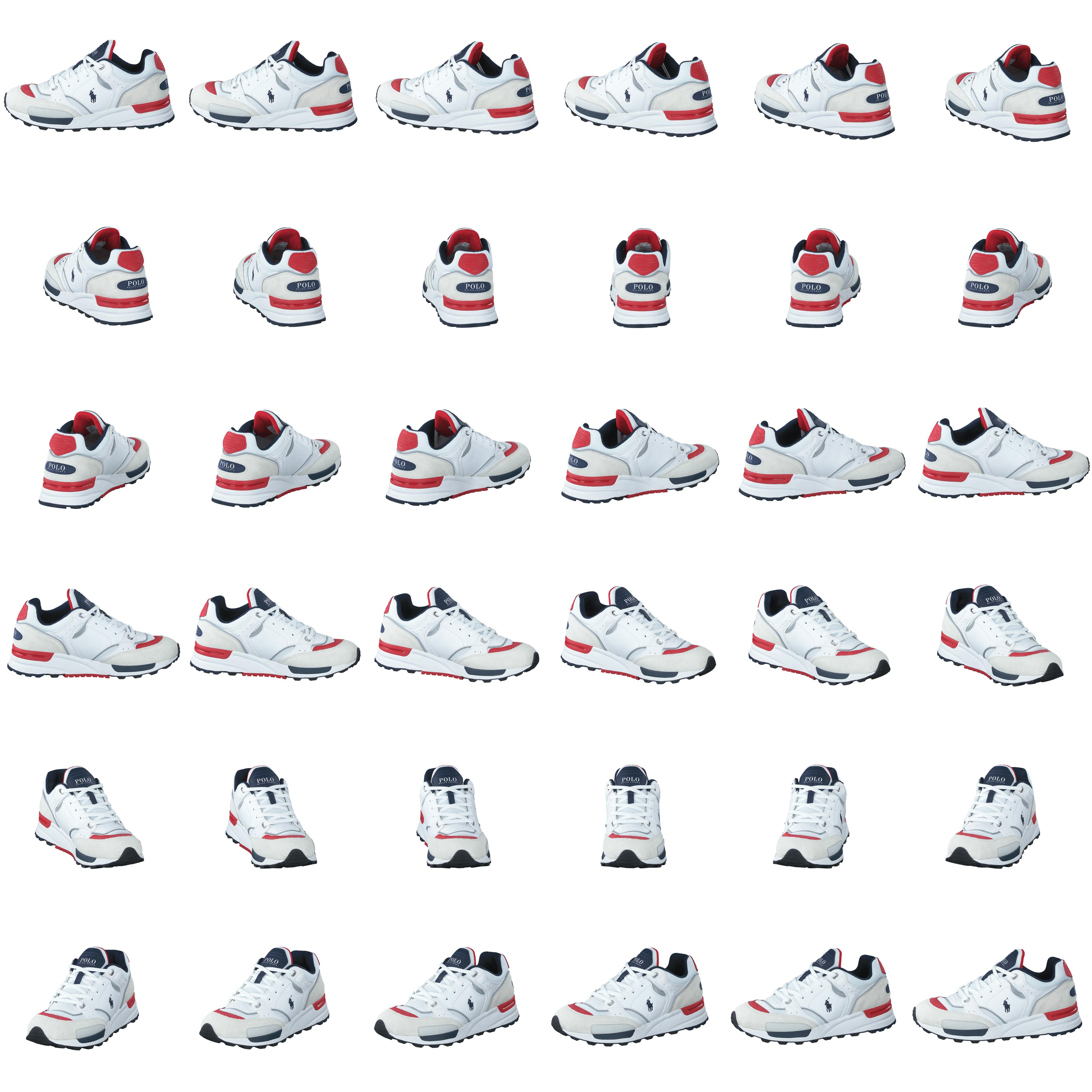 Trackster 200 Sneaker Grey / Navy / White / Red - Bild 8