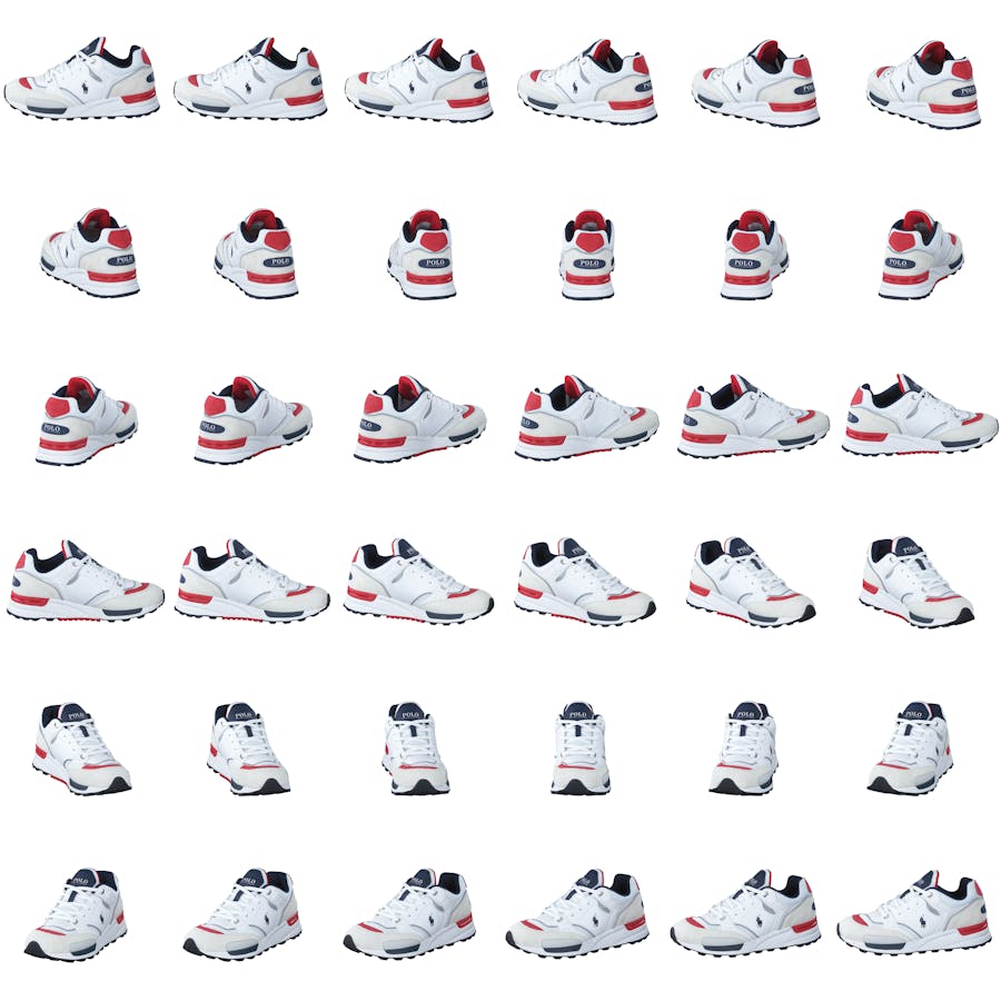 Trackster 200 Sneaker Grey / Navy / White / Red - Bild 8