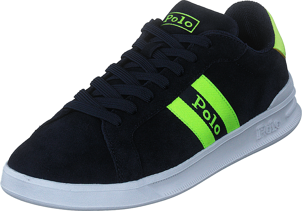 Heritage Court II Suede Sneaker Hunter Navy/Safety Yellow Polo - Bild 3