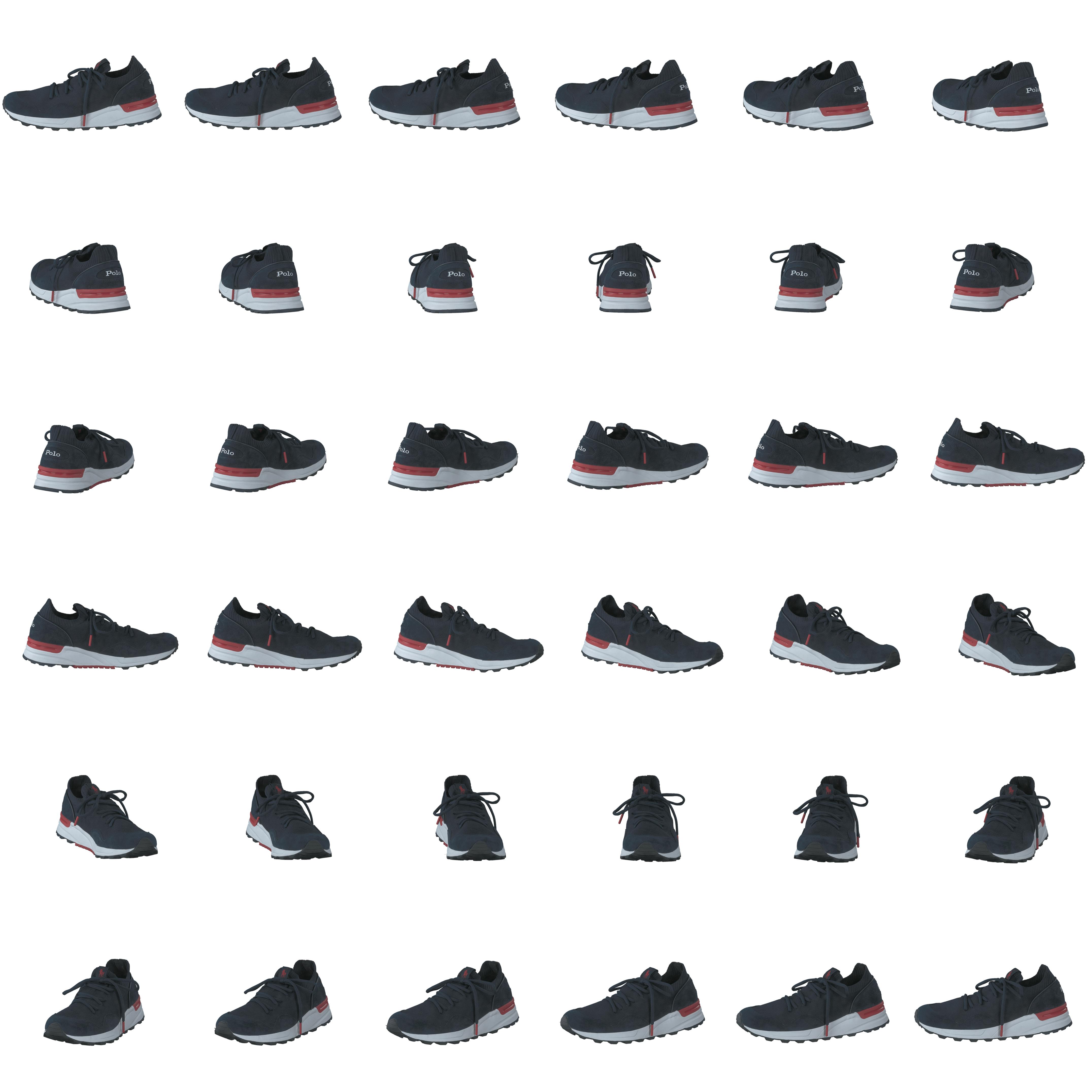 Trackster 200II Knit Sneaker Hunter Navy / RL2000 Red - Bild 8