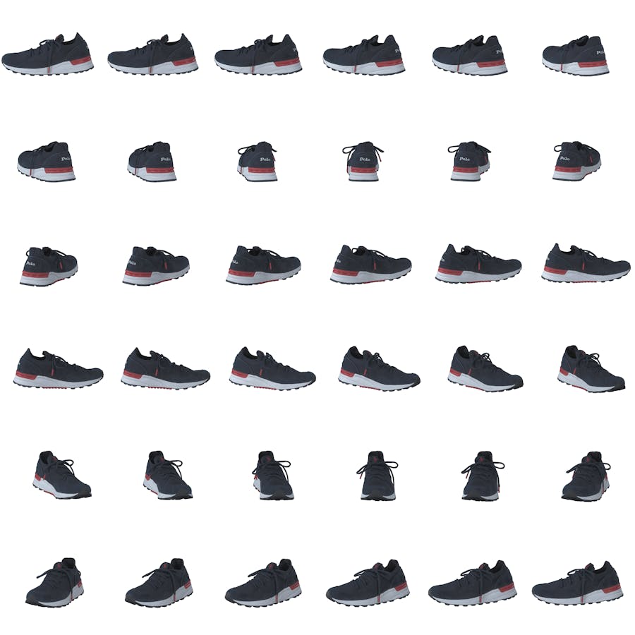 Trackster 200II Knit Sneaker Hunter Navy / RL2000 Red - Bild 8