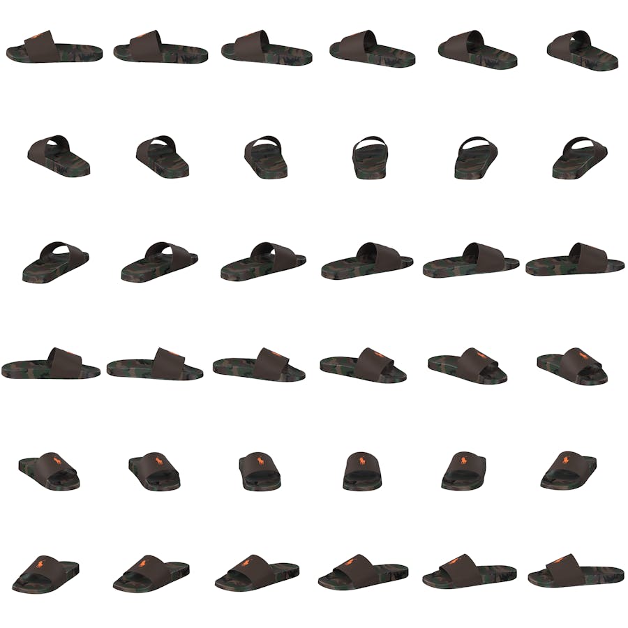 Signature Pony Camo Slide Surplus Camo - Bild 8