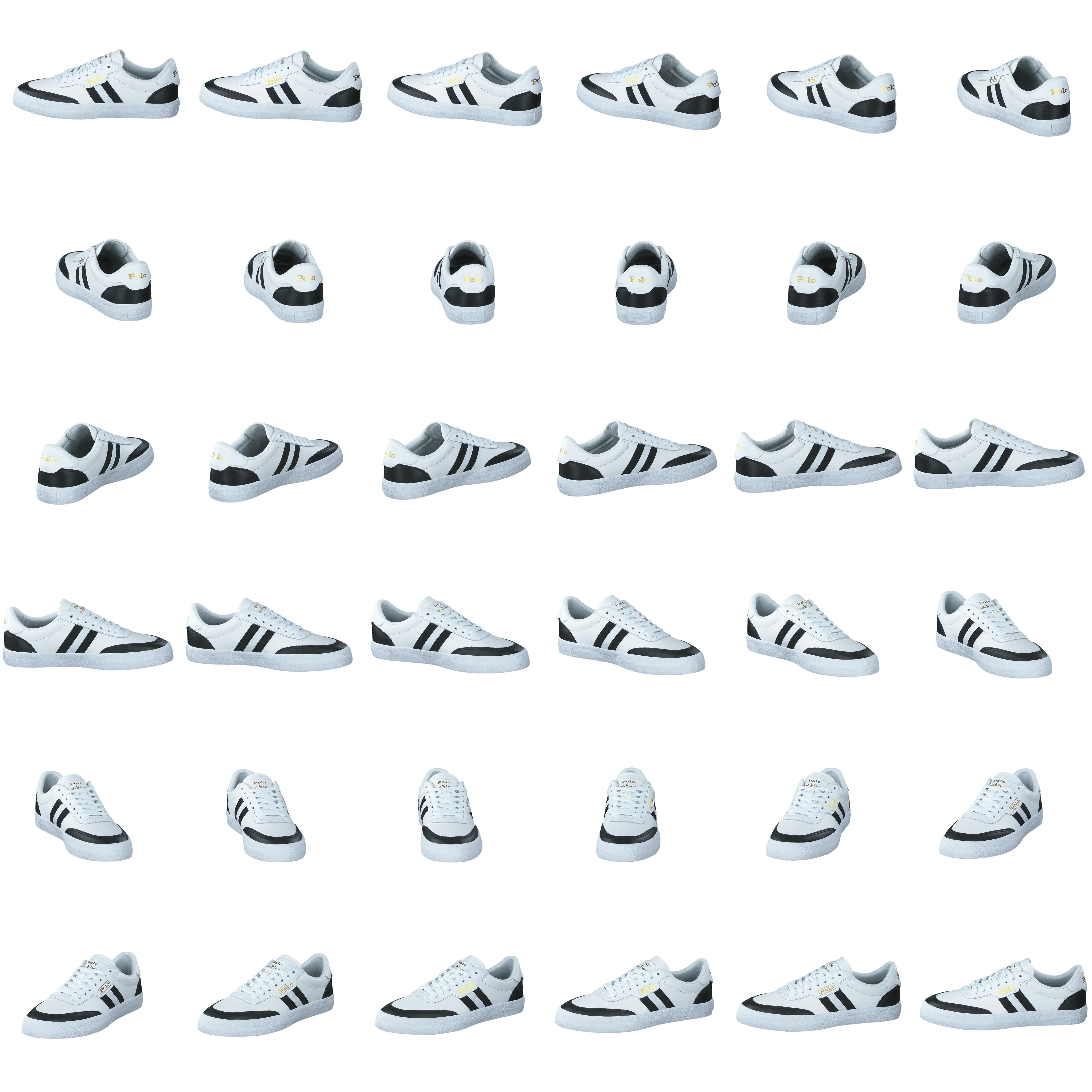 Court Leather Sneaker White/Black - Bild 8