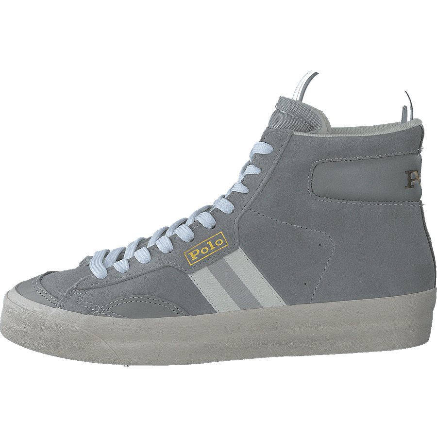 Gervin Mid Suede Sneaker Soft Grey