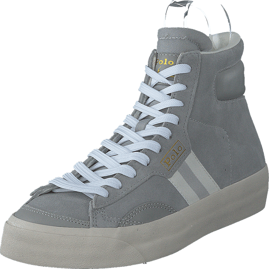 Gervin Mid Suede Sneaker Soft Grey - Bild 3
