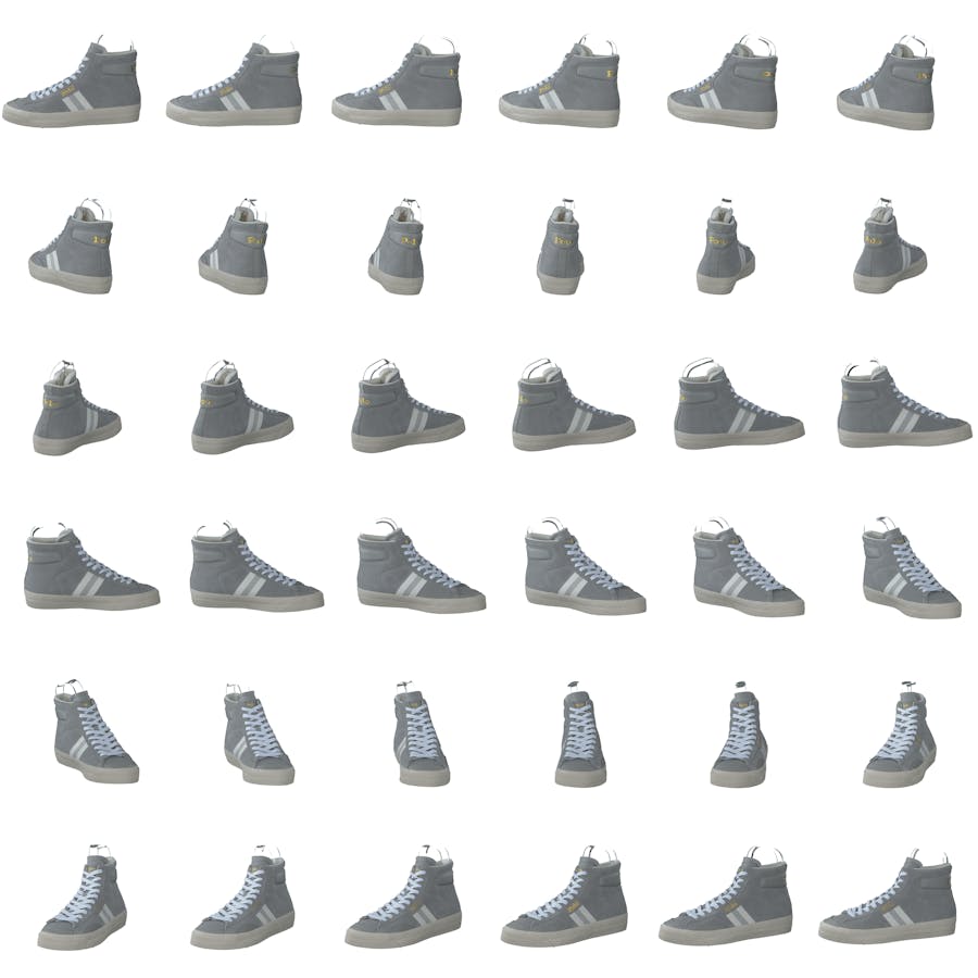 Gervin Mid Suede Sneaker Soft Grey - Bild 8
