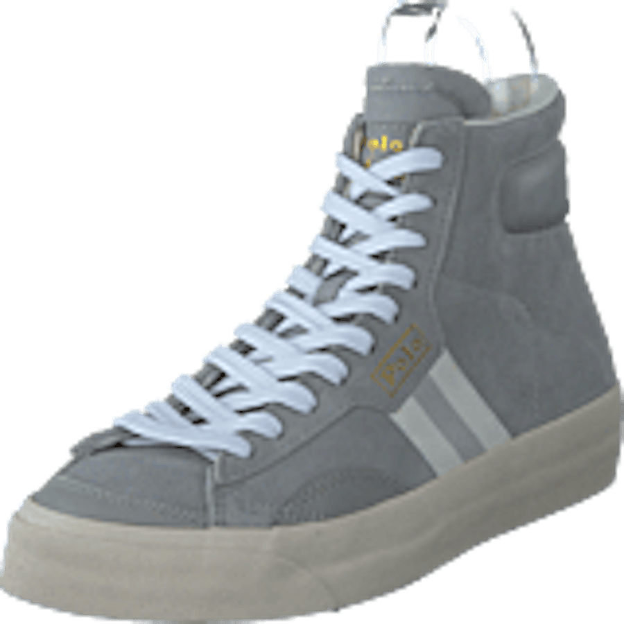 Gervin Mid Suede Sneaker Soft Grey - Bild 9