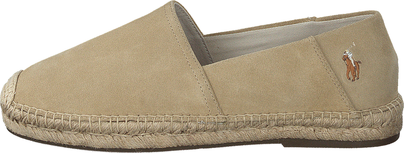Cevio Suede Espadrille Bone/Multi Pp, Male, Shoes, Flats, slip-on, Brown/Beige, UK 12