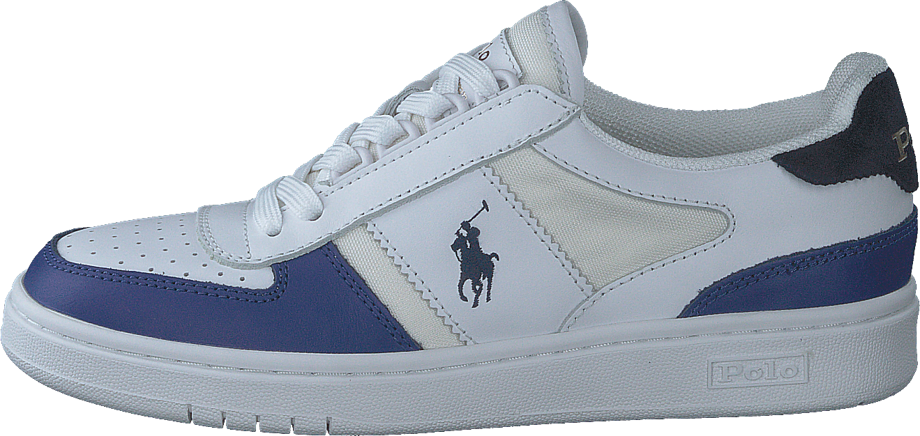 Court Low-Top Sneaker White/Navy/Royal