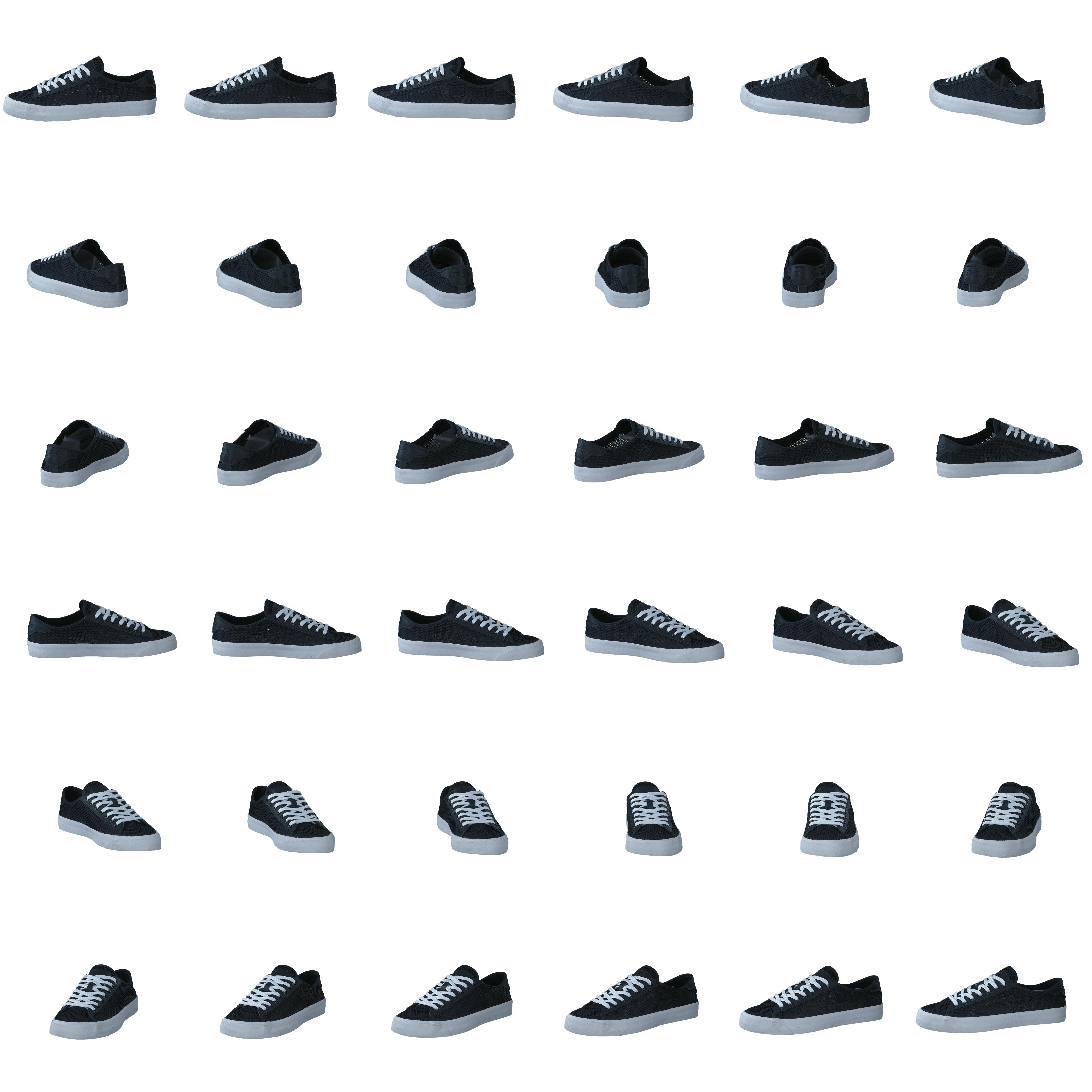 Nelson Leather-Trim Mesh Sneaker Hunter Navy - Bild 8