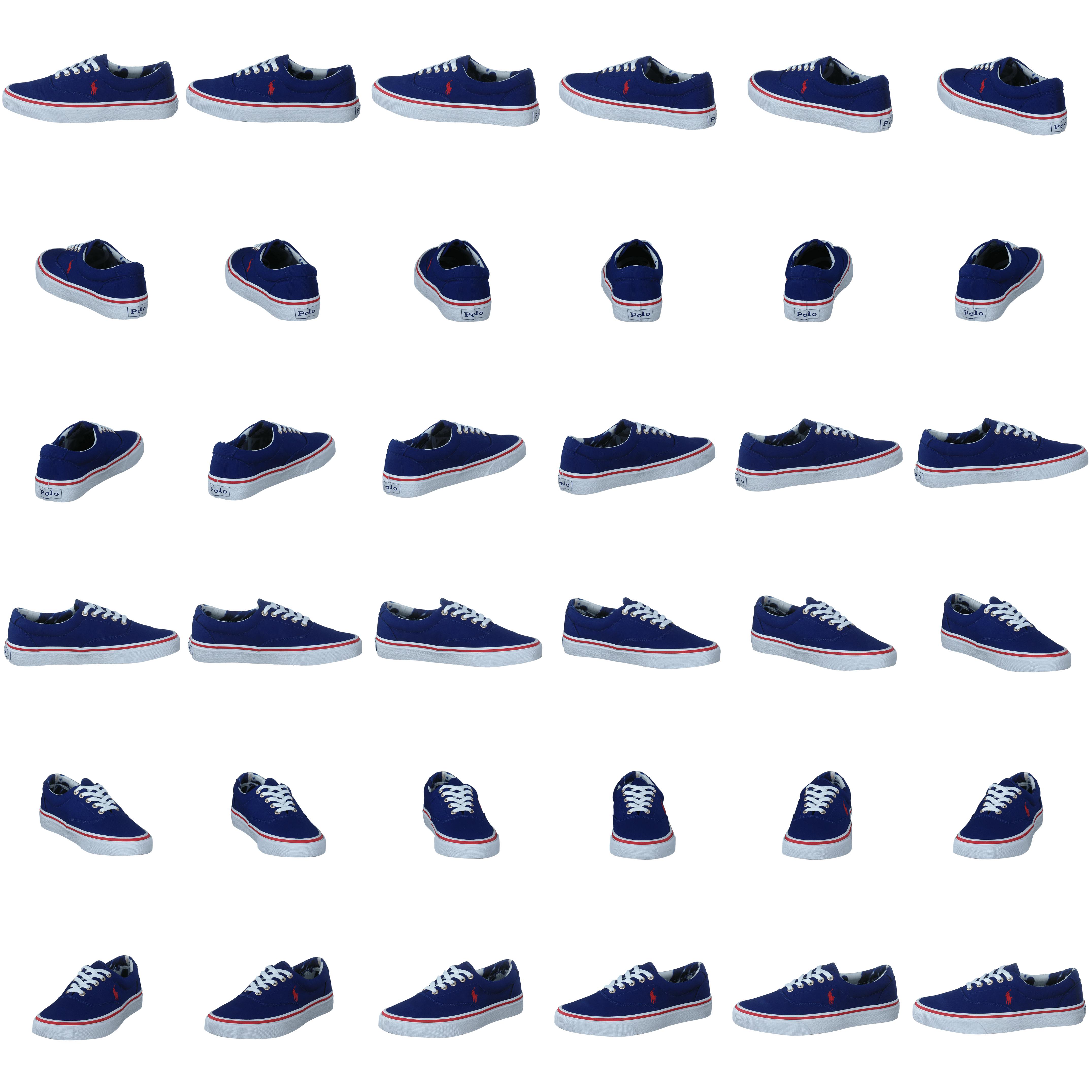 Keaton Canvas Sneaker Hrt Royal/Red - Bild 8