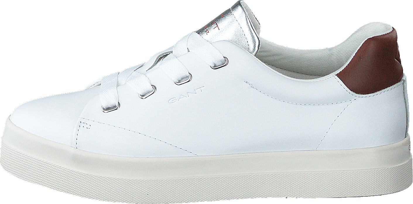 Avona Sneaker White/cognac/silver