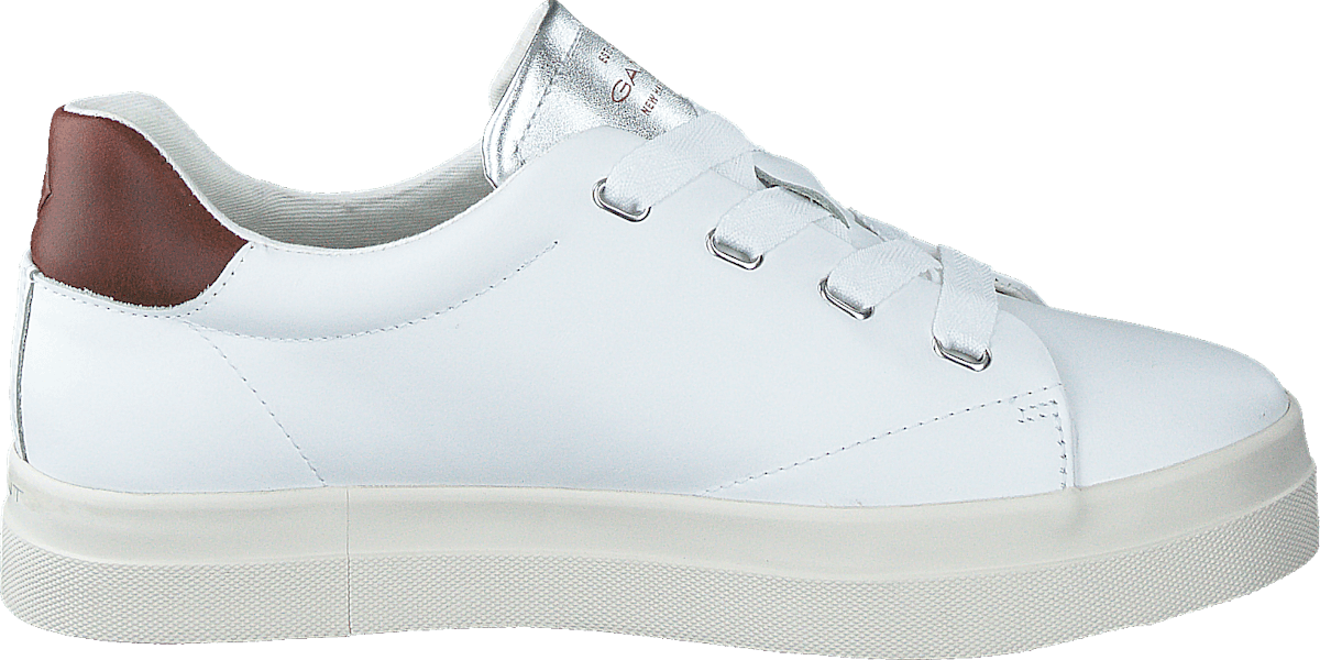 Avona Sneaker White/cognac/silver