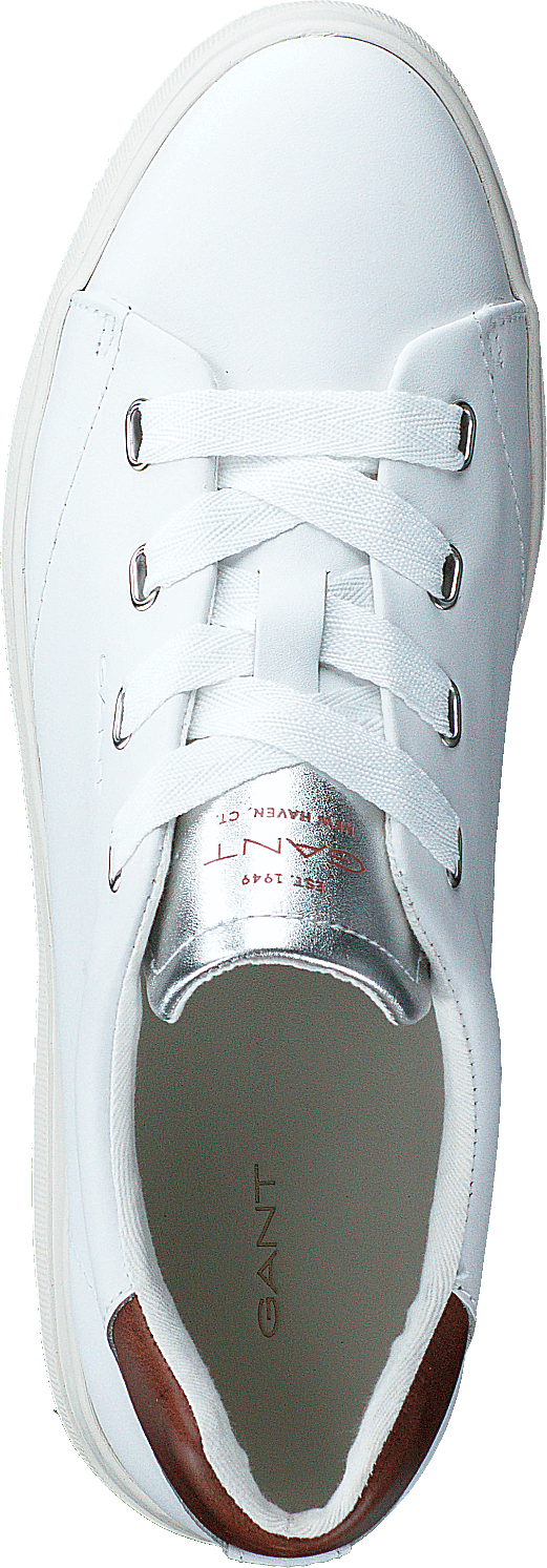 Avona Sneaker White/cognac/silver - Bild 6