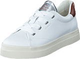 Avona Sneaker White/cognac/silver - Bild 9