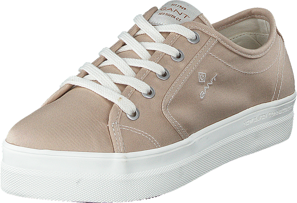 Leisha Low Lace Shoes Putty Cream