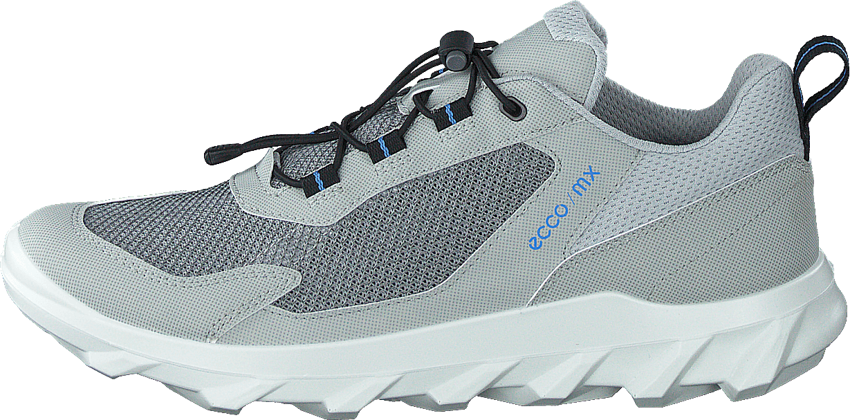 Ecco Mx M Concrete/silver Grey/wild Dove, Male, Skor, Promenadskor, Sneakers, Grå/Blå, EU 47