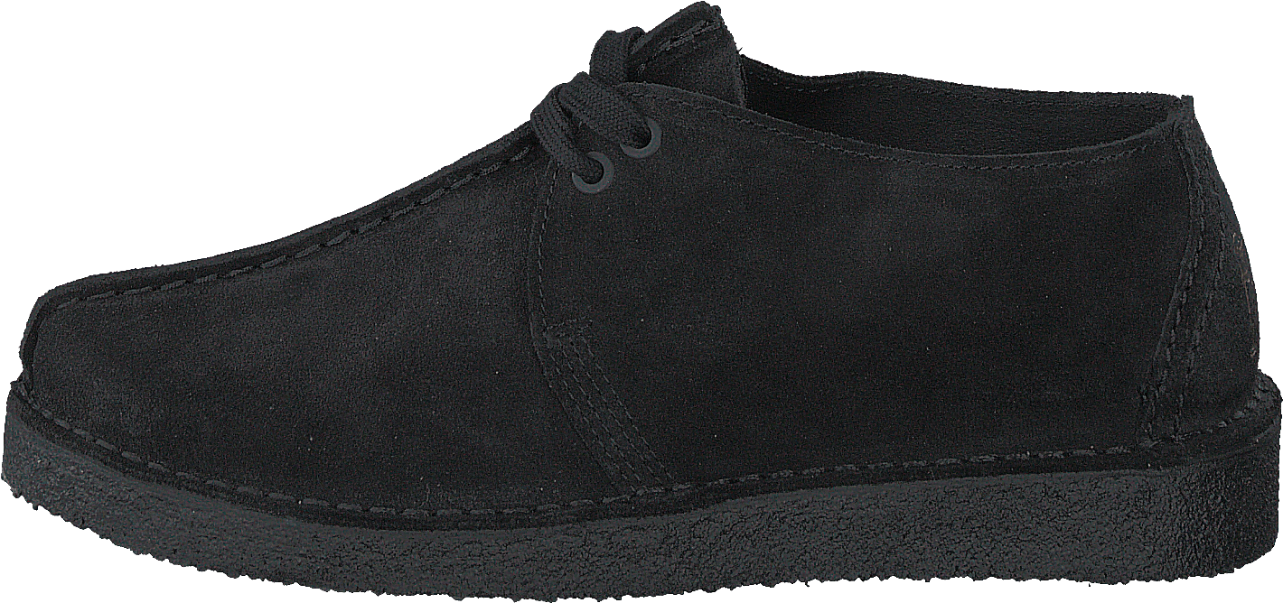 Desert Trek Black Suede, Female, Sko, Flade sko, pæne sko, Sort, EU 39