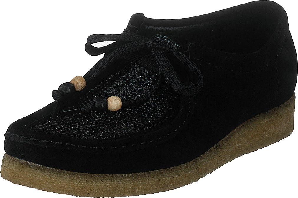 Wallabee Black Raffia - Bild 3