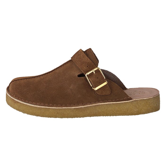 Trek Mule Caramel Suede, Female, Kengät, Sandaalit ja Tohvelit, tossut, Ruskea, EU 37