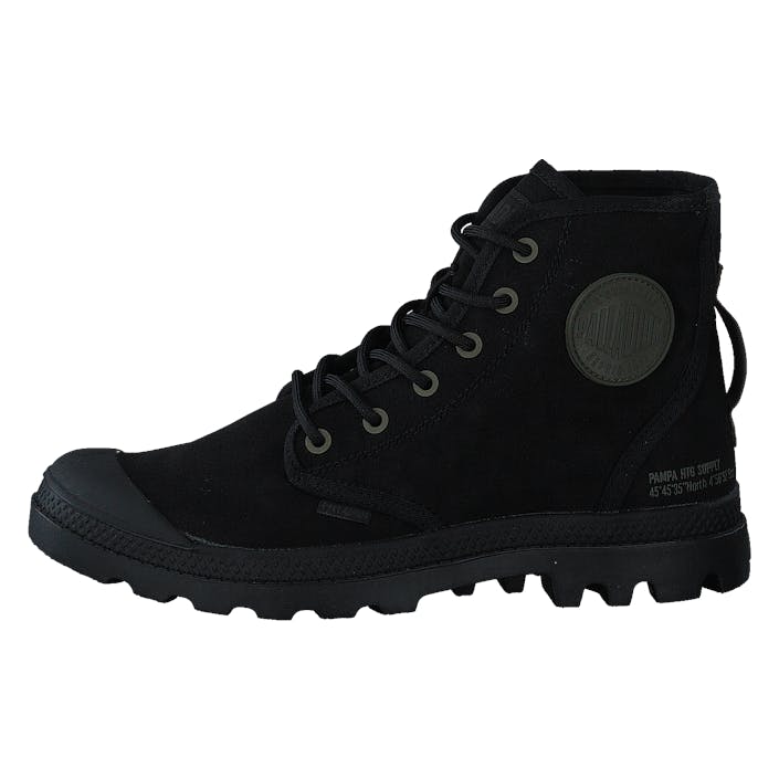 Pampa Hi Htg Supply Black/black, Unisex, Shoes, Boots, high-top sneakers, Black, EU 36