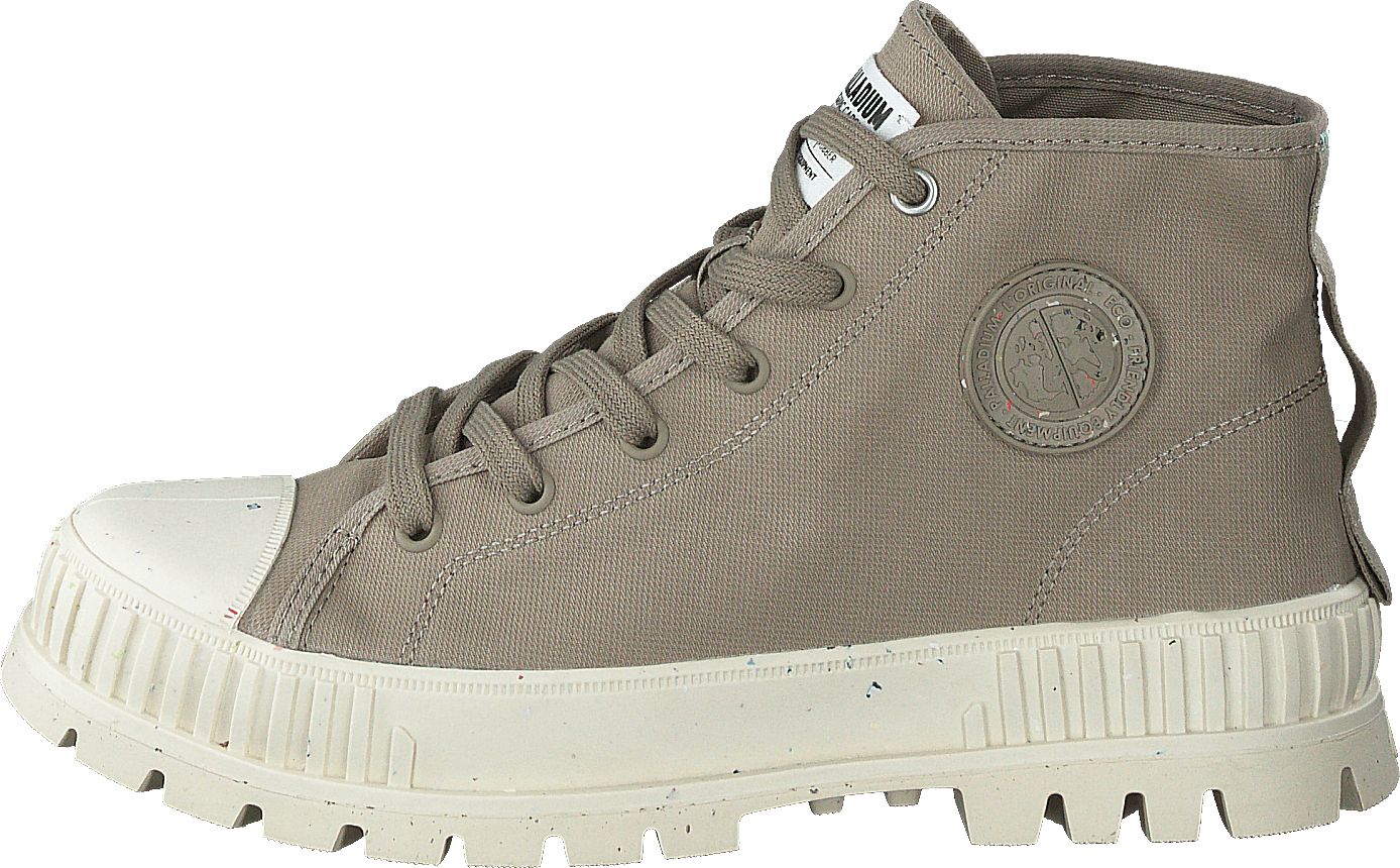 Pallashock Mid Org Dune, Female, Sko, Boots, Boots, Brun, EU 36