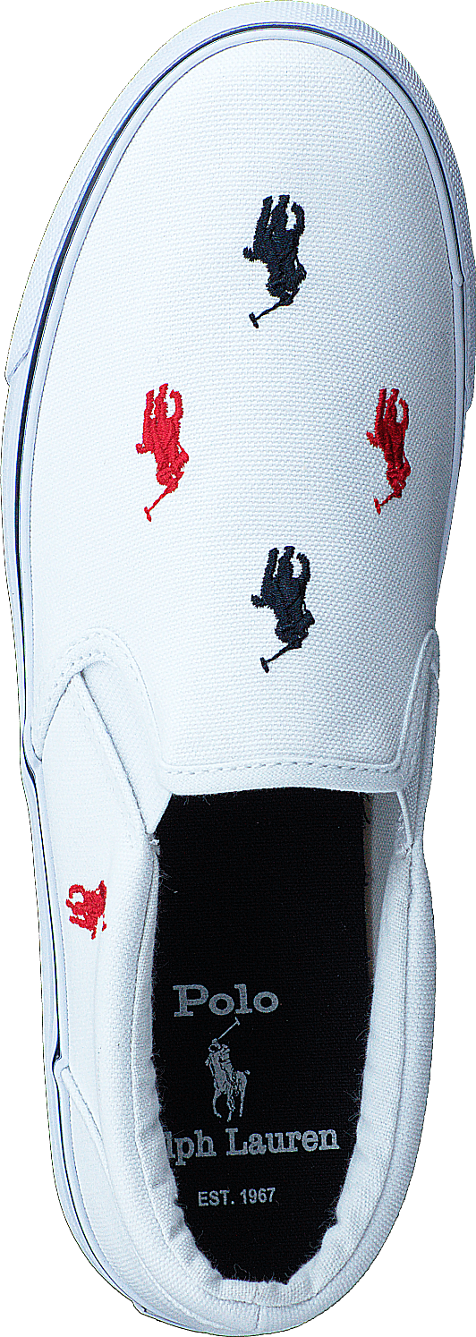 Keaton Slipon White/ Navy, Red - Bild 6