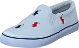 Keaton Slipon White/ Navy, Red - Bild 9