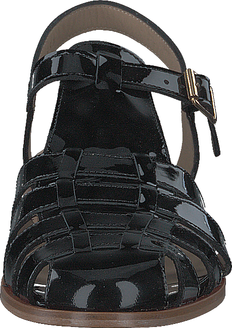 Strap Sandal With Buckle Black - Bild 4