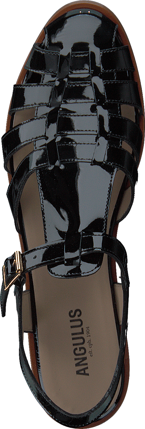 Strap Sandal With Buckle Black - Bild 6