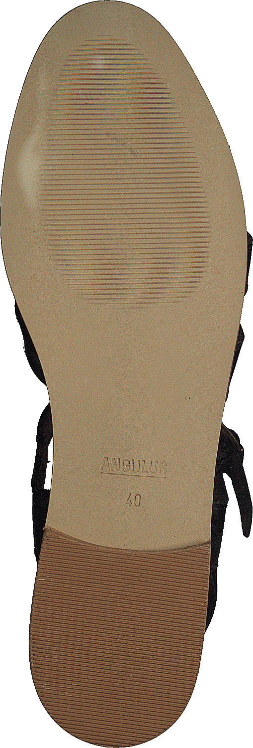 Strap Sandal With Buckle Black - Bild 7