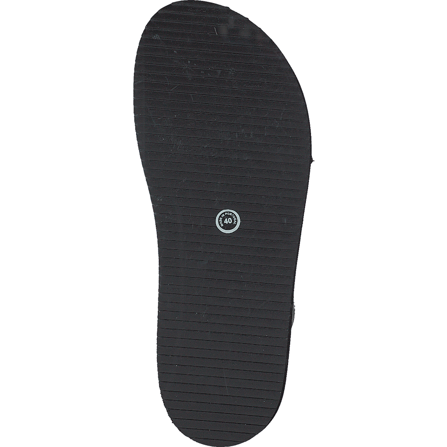 Footbed Sandal Black/olive/mint/cognac - Bild 7