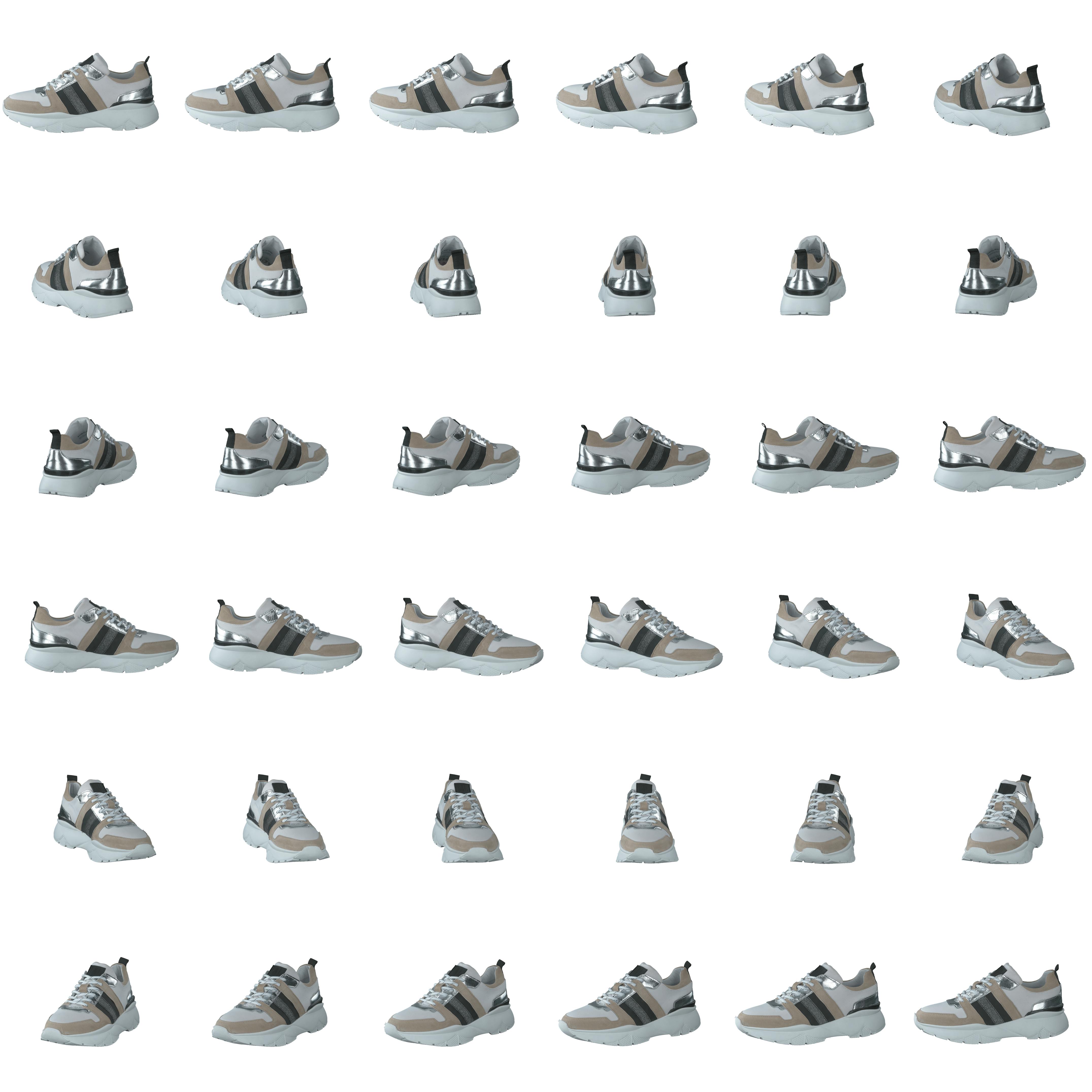 2202 White/black /silver Comb - Bild 8