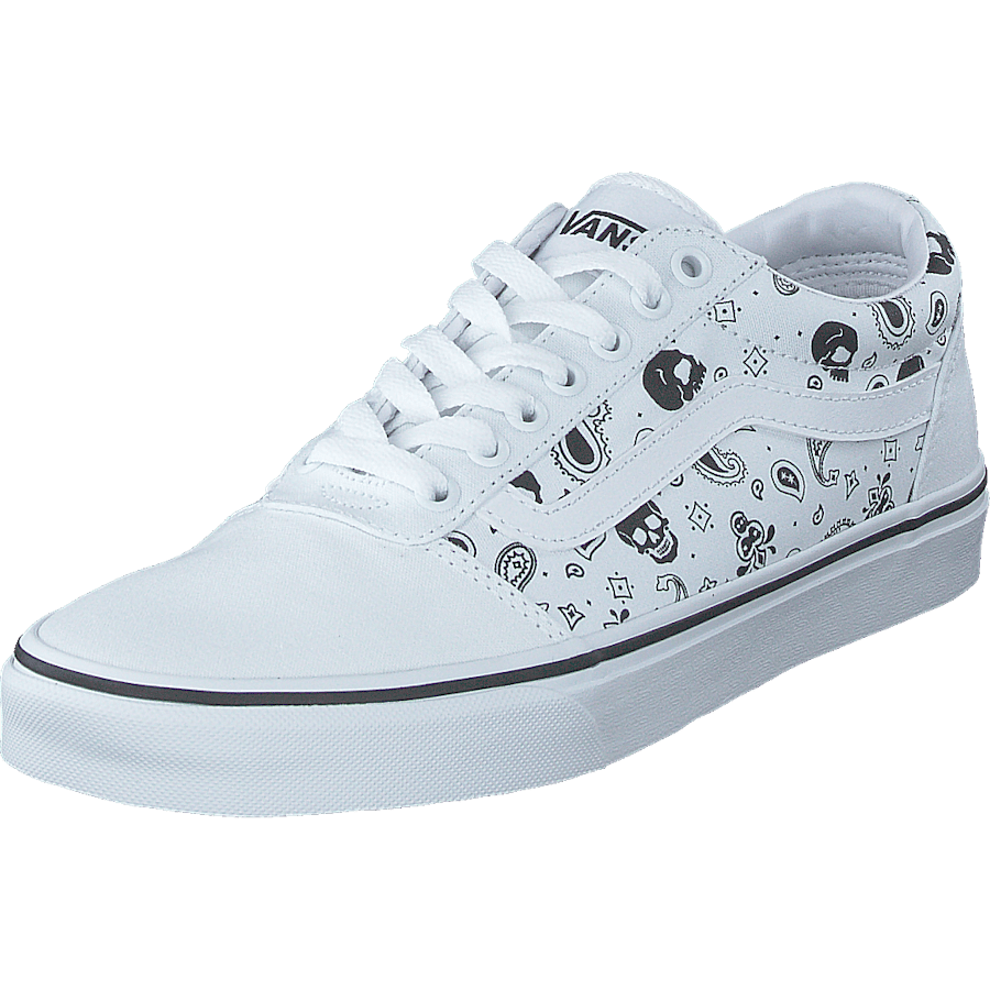Mn Ward (skull Bandana) White/white - Bild 3