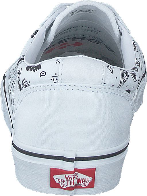 Mn Ward (skull Bandana) White/white - Bild 5