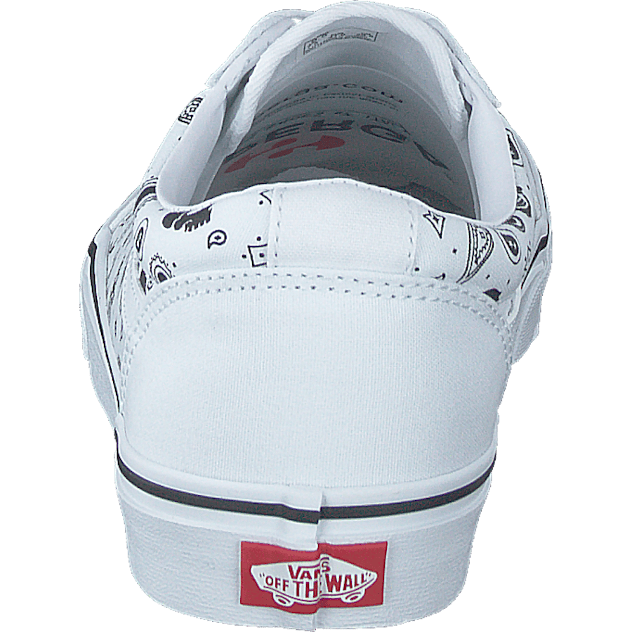 Mn Ward (skull Bandana) White/white - Bild 5
