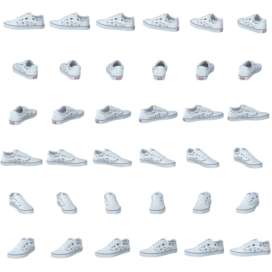 Mn Ward (skull Bandana) White/white - Bild 8