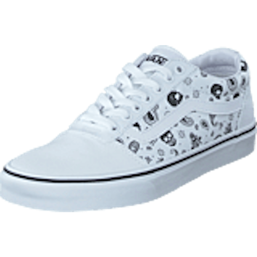 Mn Ward (skull Bandana) White/white - Bild 9