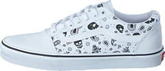 Mn Ward (skull Bandana) White/white - Bild 10