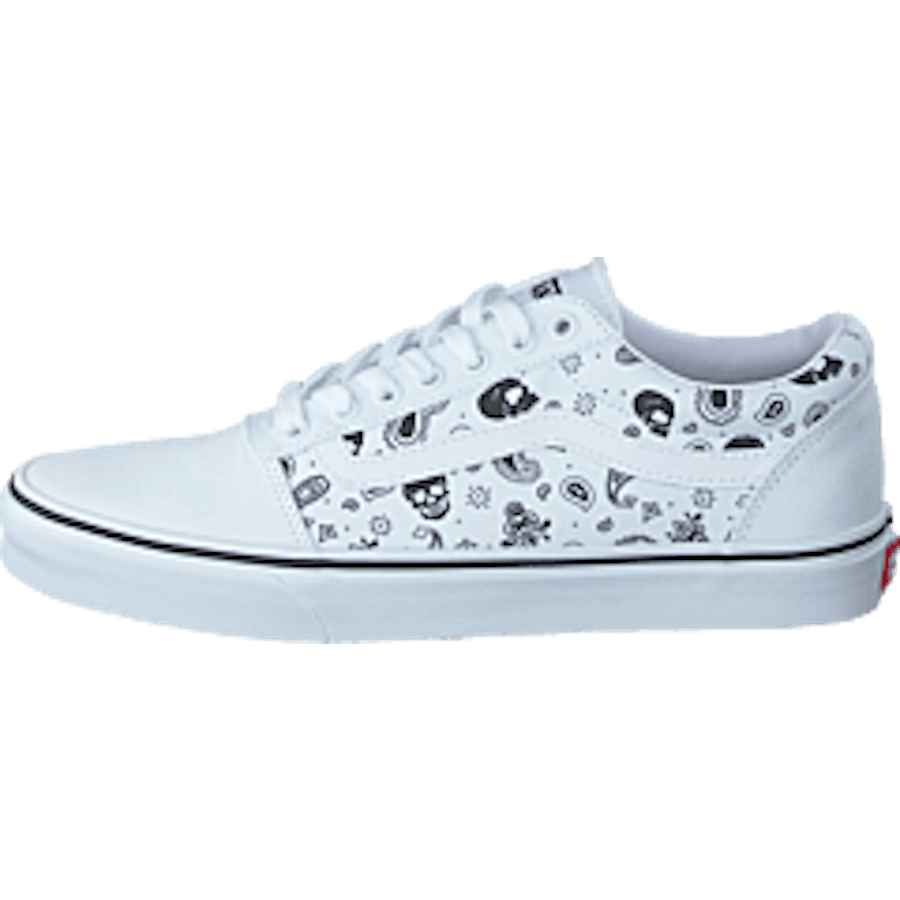Mn Ward (skull Bandana) White/white - Bild 10