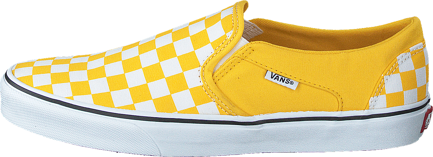 Wm Asher (checkerboard) Freesia/white