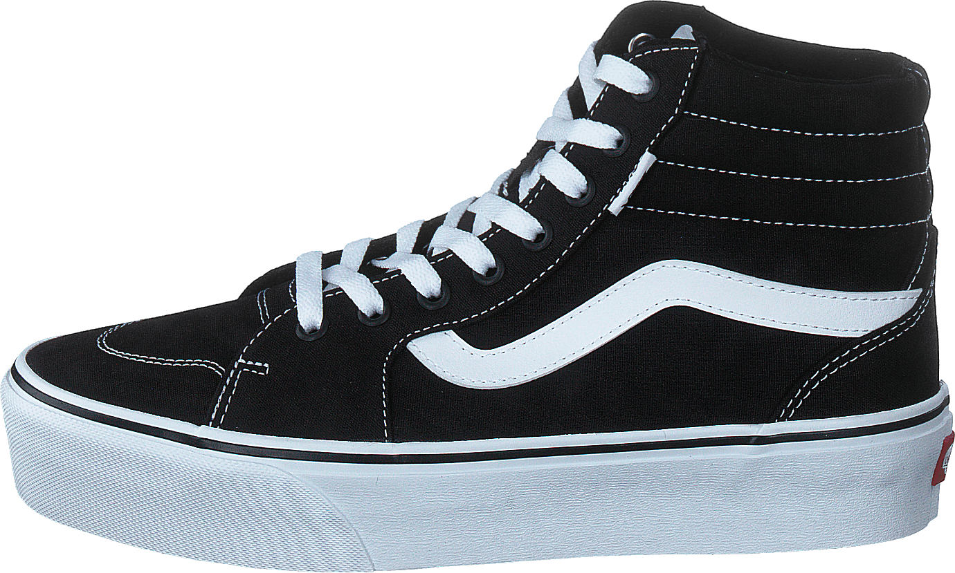 Wm Filmore Hi Platform (canvas) Black/white