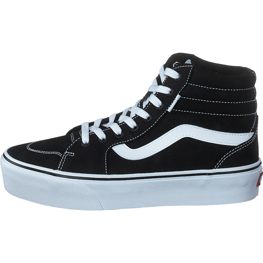 Wm Filmore Hi Platform (canvas) Black/white
