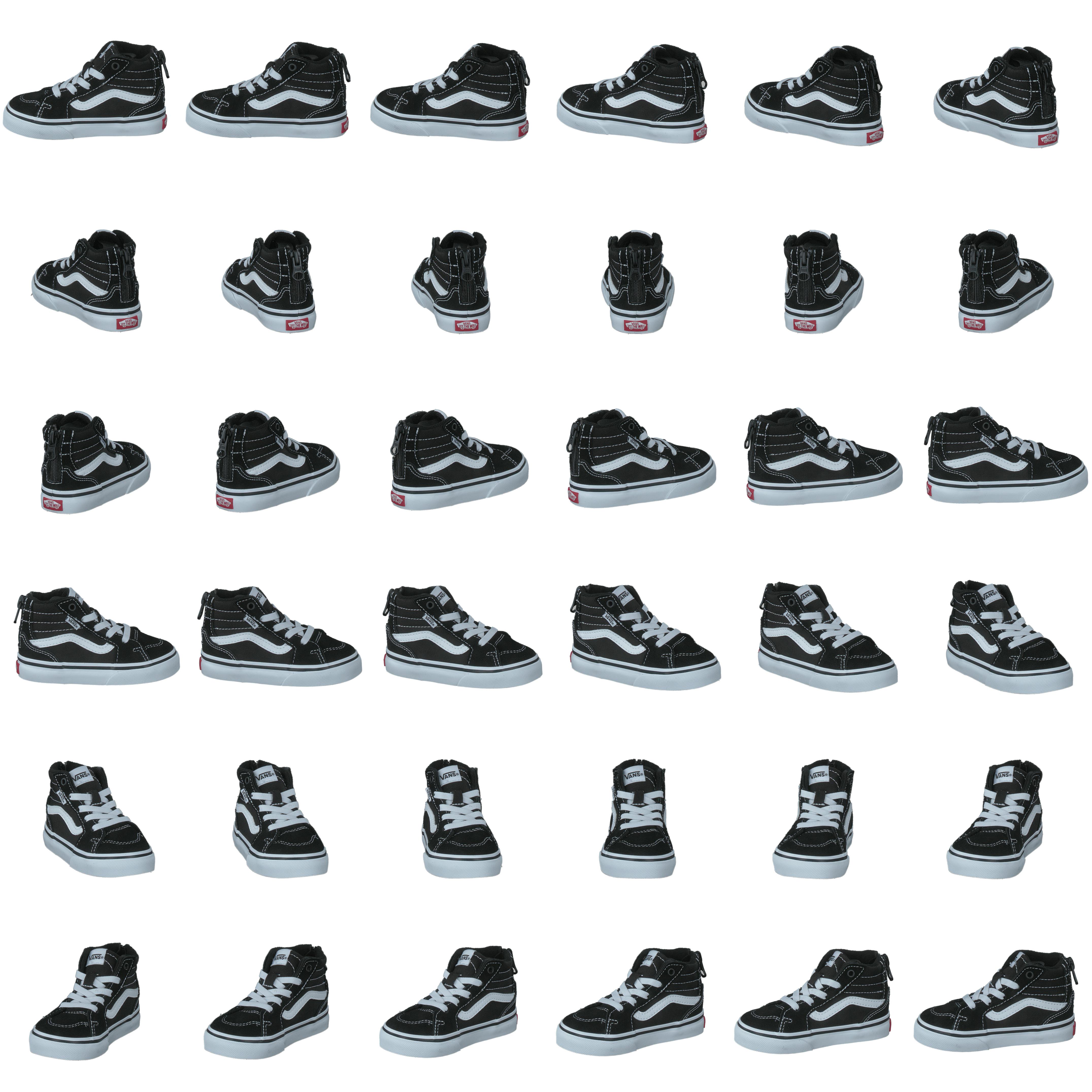 Td Filmore Hi Zip (suede/canvas) Black/white - Bild 8