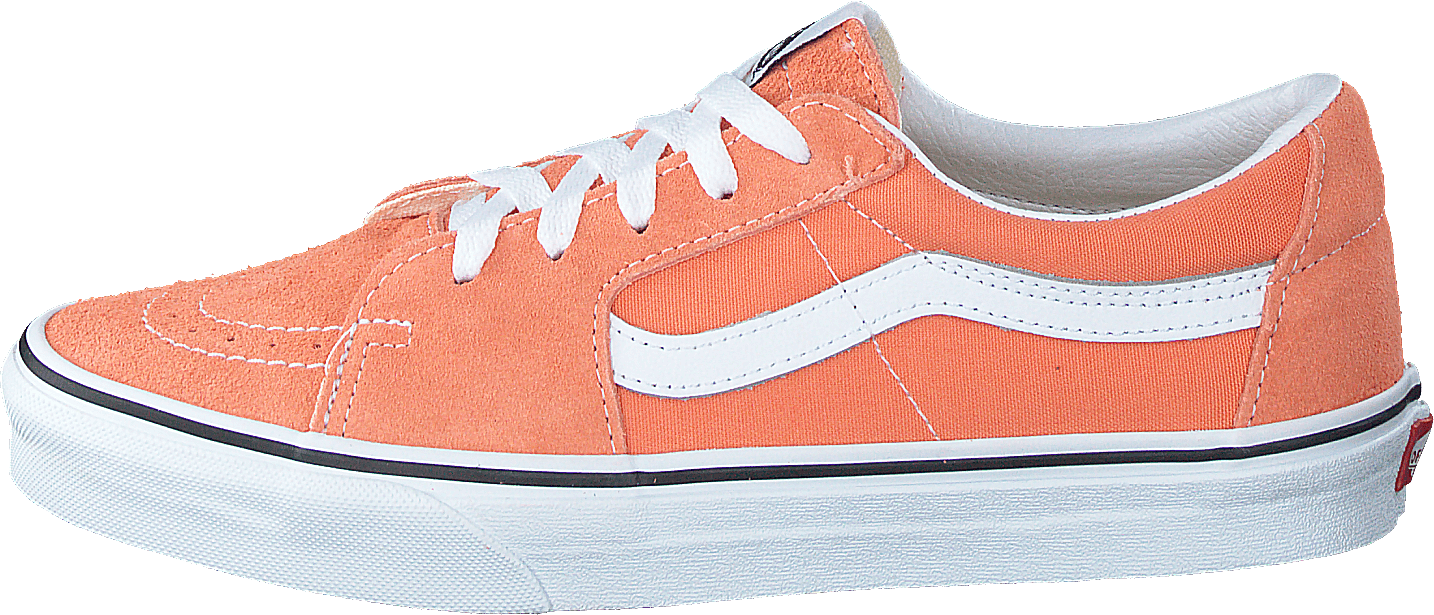 Ua Sk8-low Melon/true White, Unisex, Buty, Sneakersy, Sneakersy, Czerwony, EU 40,5