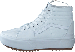 Ua Sk8-hi Stacked (canvas) True White - Bild 10